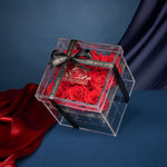 Acrylic Everlasting Rose Box